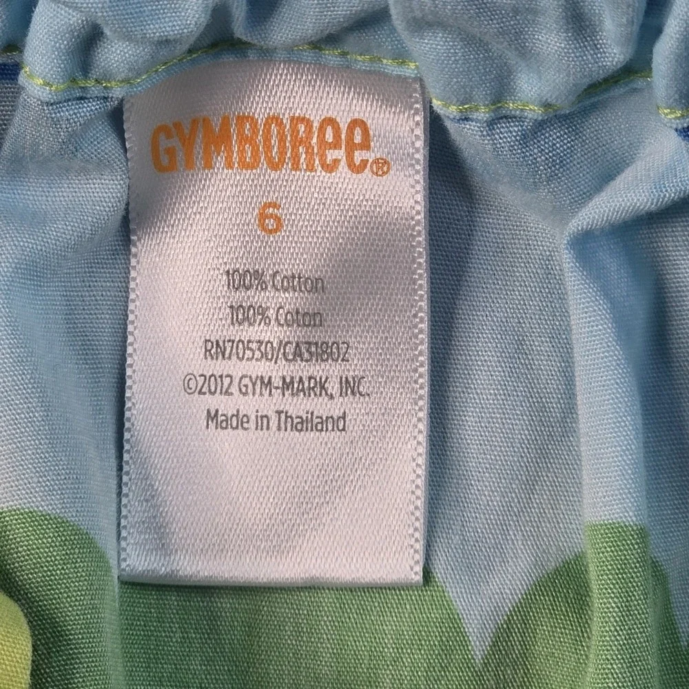 Gymboree Rainbow Polka Dot Sundress Girls 6 Multicolor Cotton Tie Strap Summer
